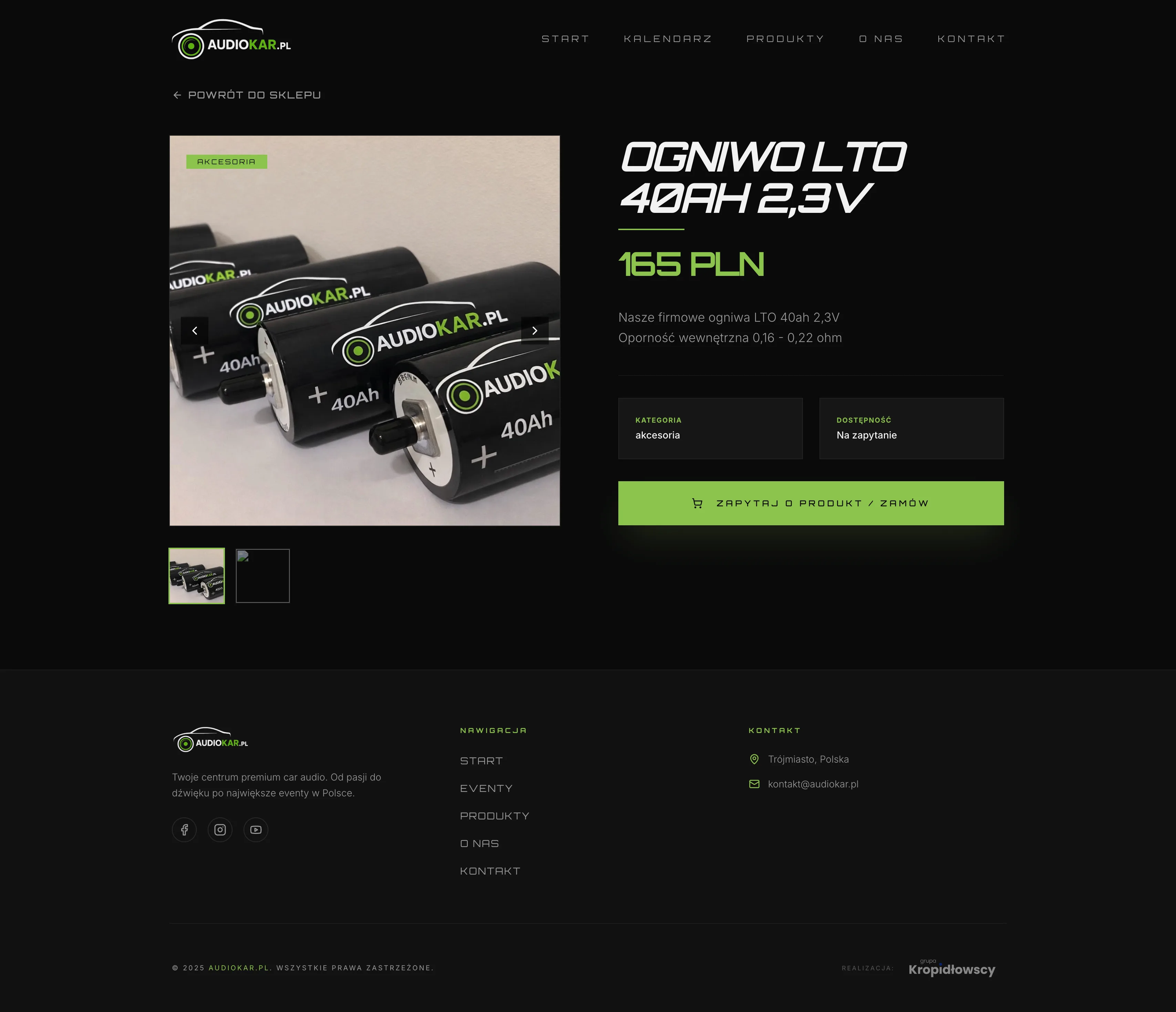 Audiokar.pl – karta produktu